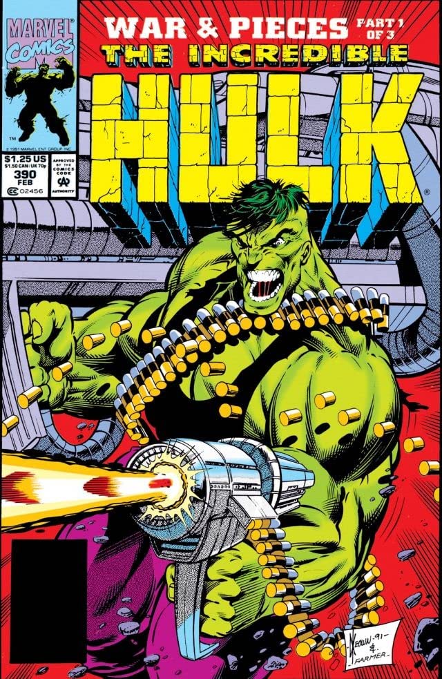 The Incredible Hulk #390 cover