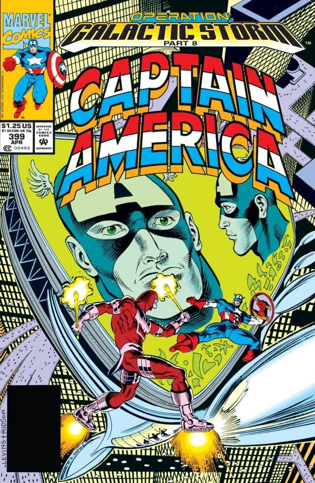 Captain America #399 cover