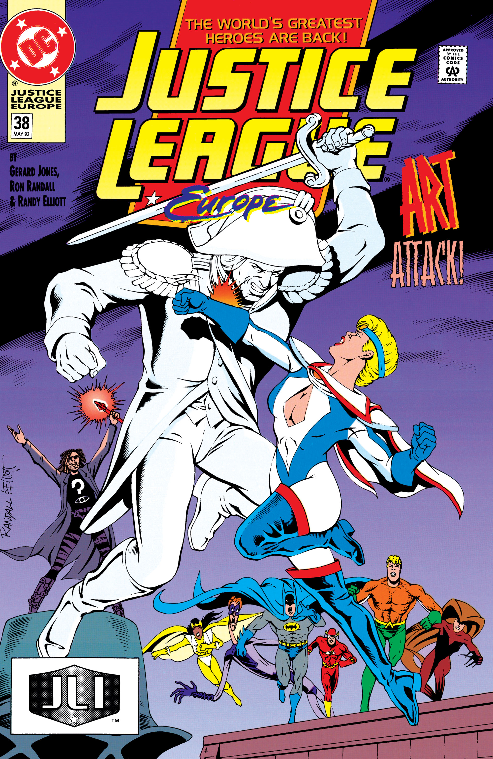 Justice League Europe #38