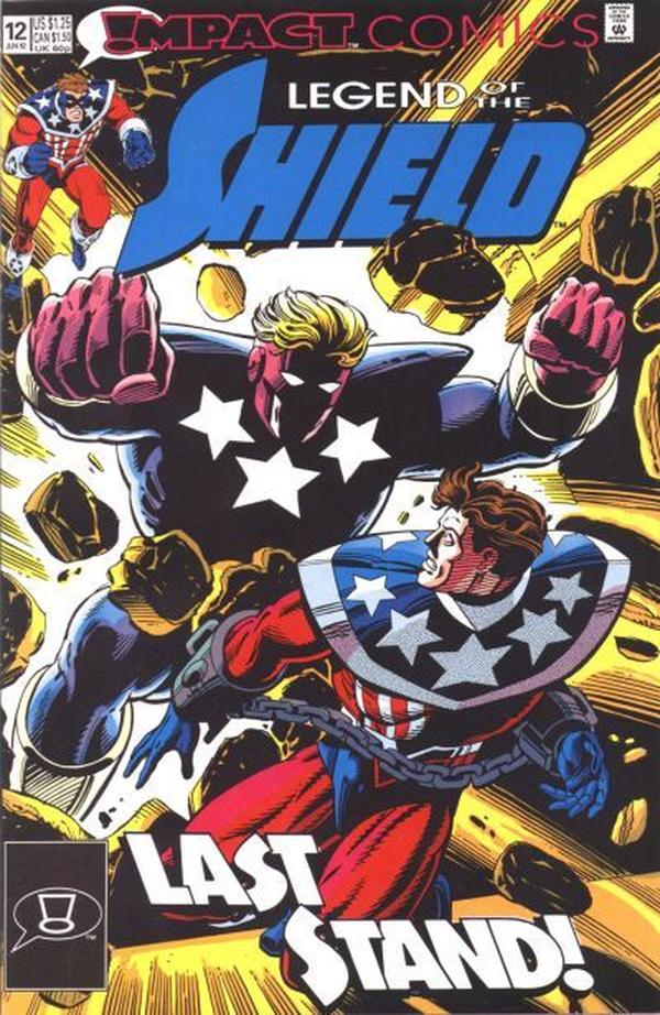 The Legend of the Shield #12 cover