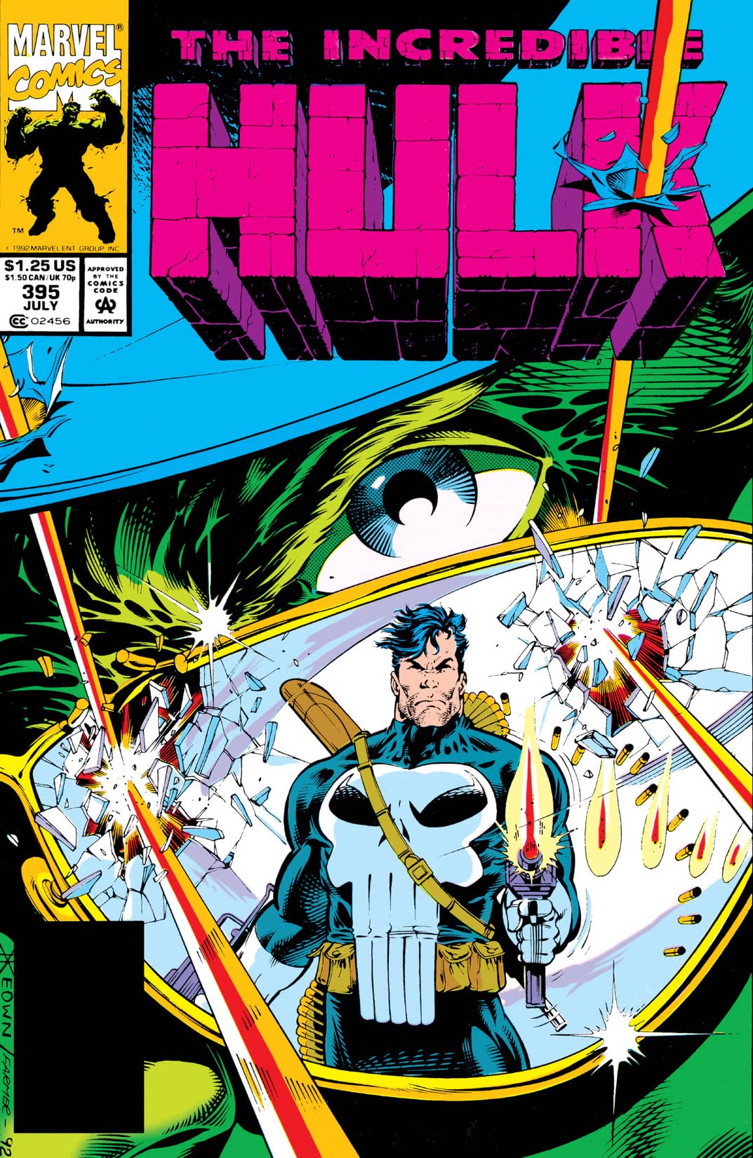 The Incredible Hulk #395 cover