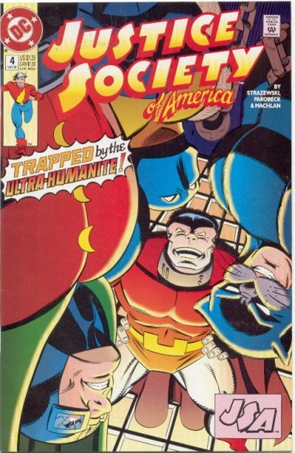 Justice Society of America #4 cover
