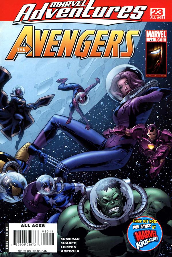 Marvel Adventures The Avengers #23