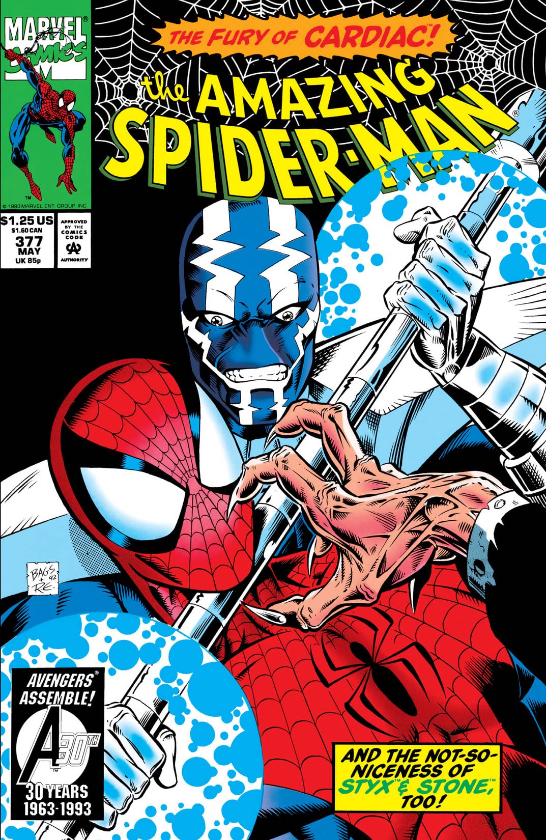 The Amazing Spider-Man #377 cover