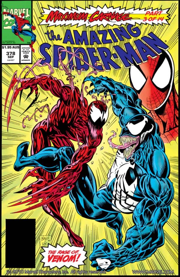 The Amazing Spider-Man #378 cover