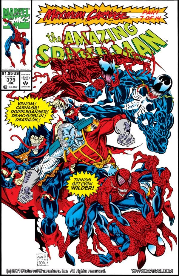 The Amazing Spider-Man #379 cover