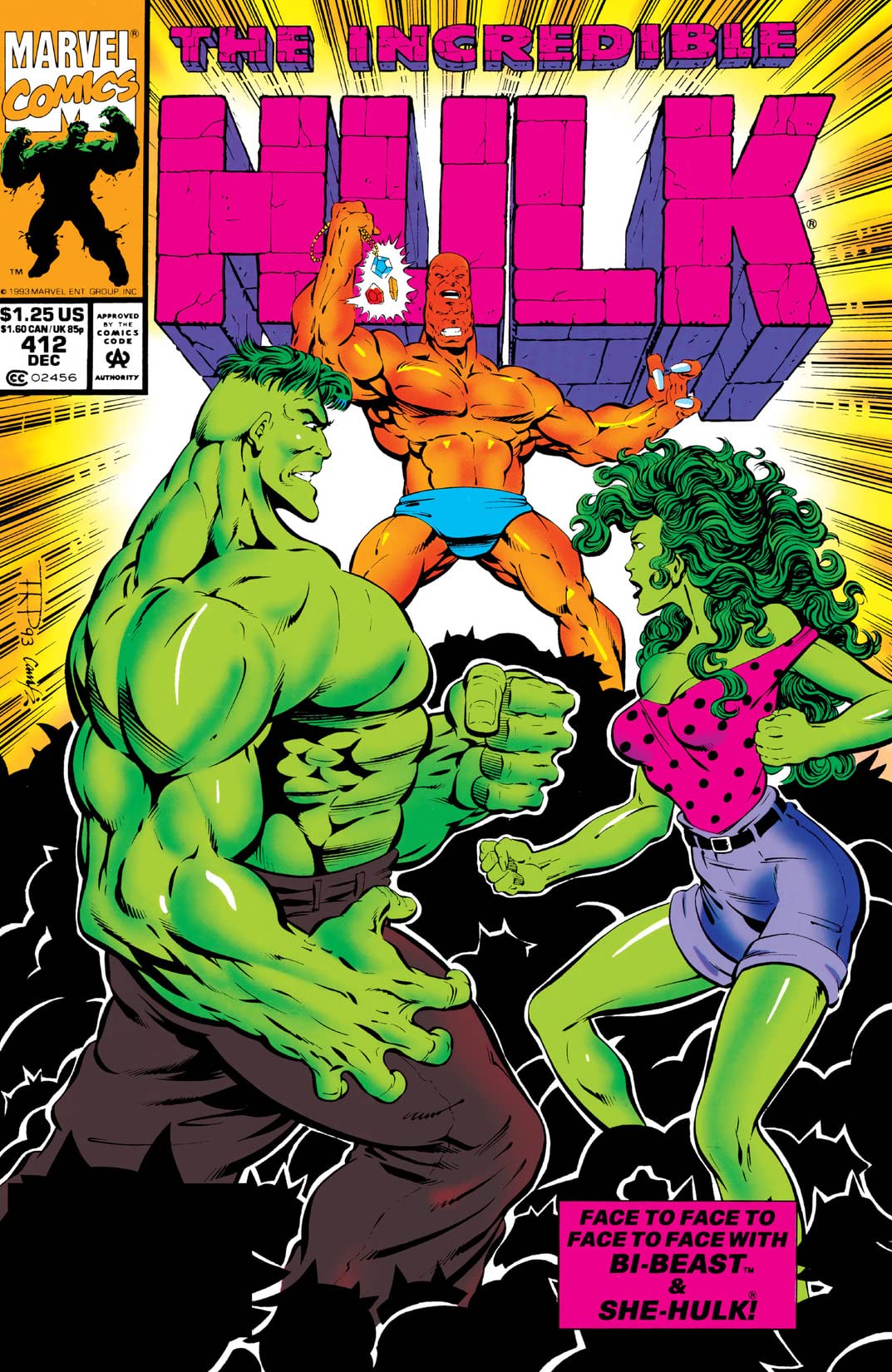The Incredible Hulk #412 cover