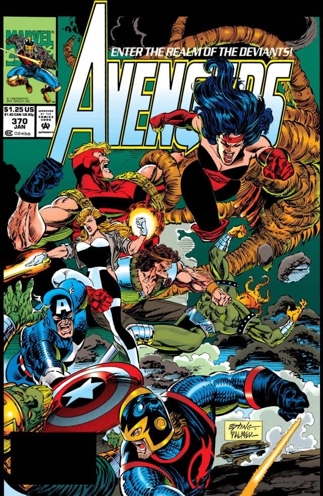 The Avengers #370 cover