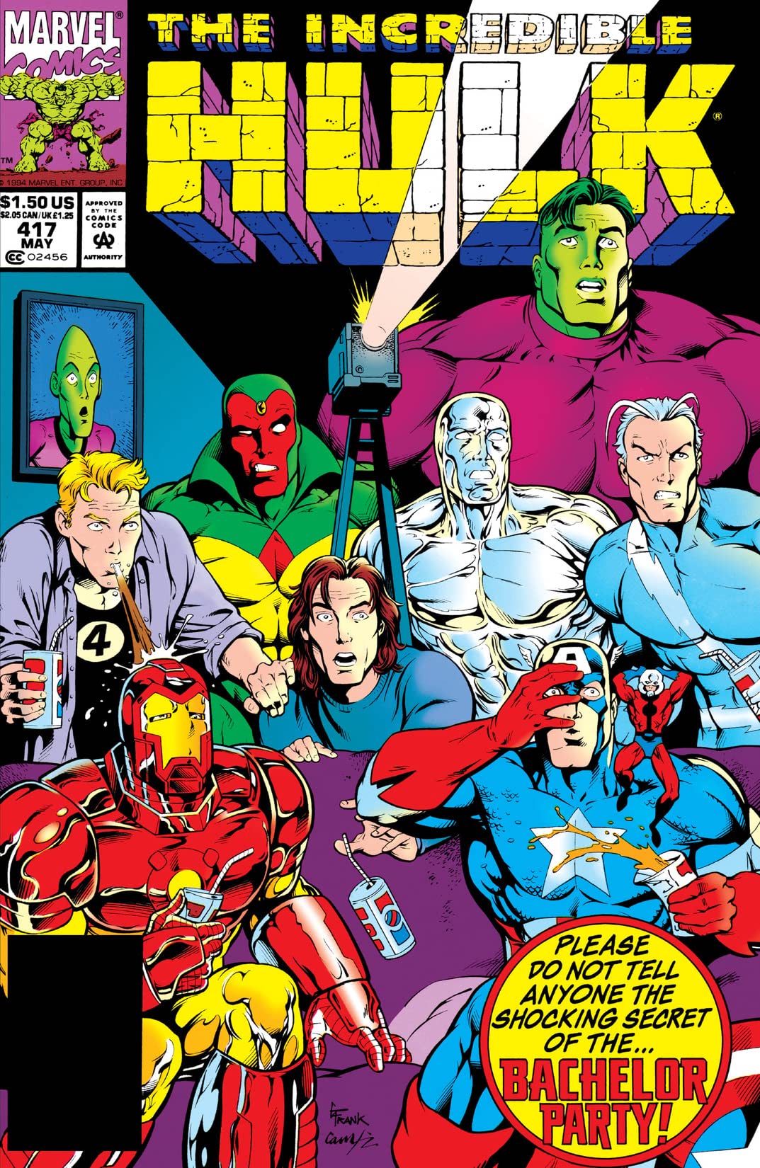 The Incredible Hulk #417 cover
