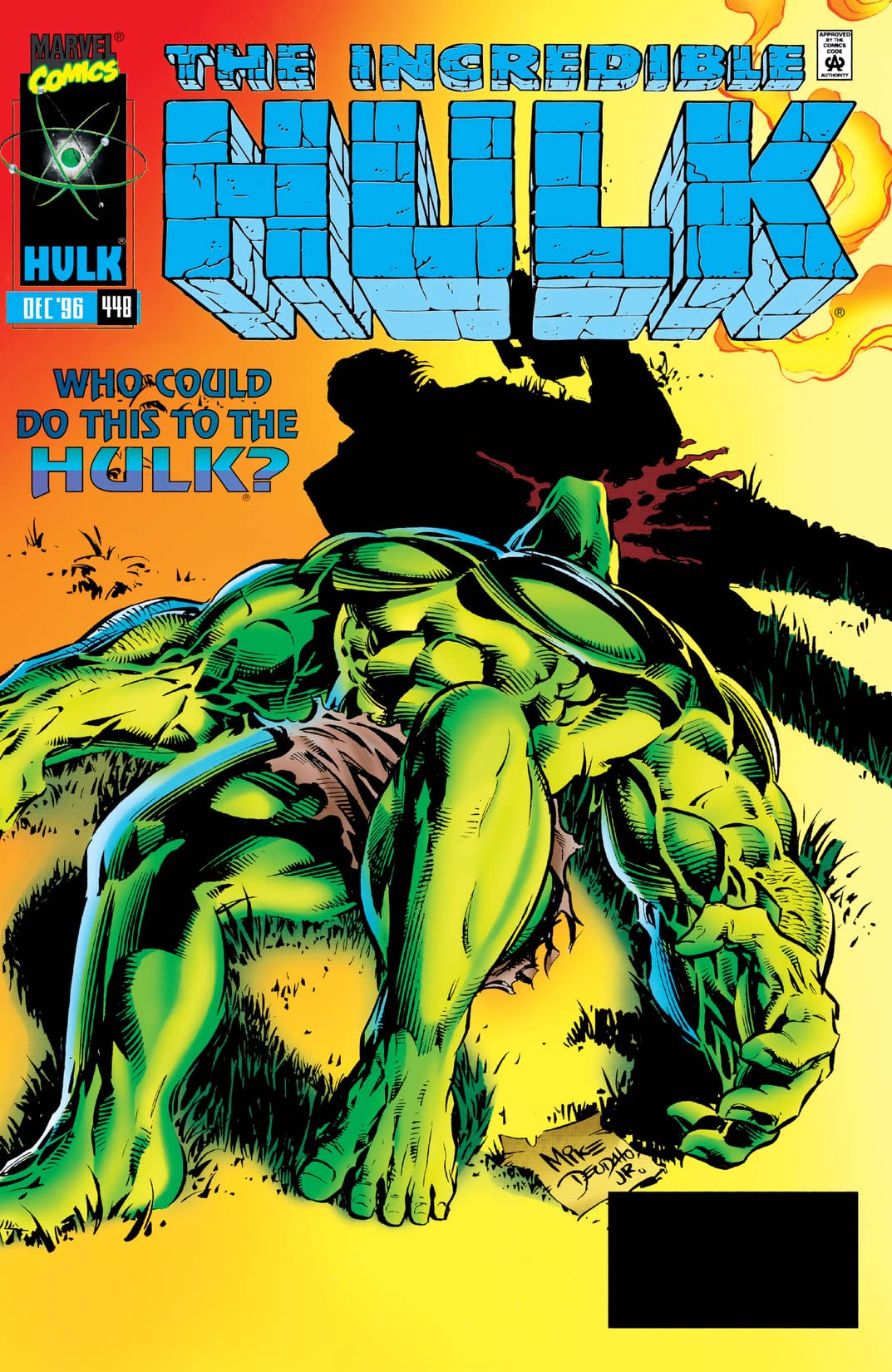 The Incredible Hulk #448 cover