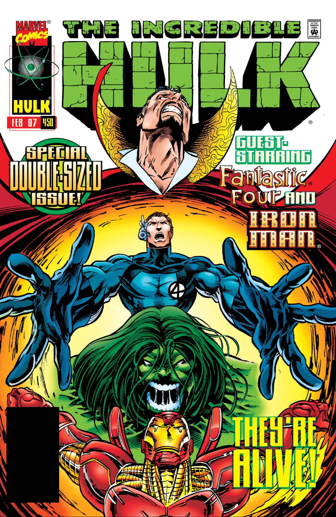 The Incredible Hulk #450 cover