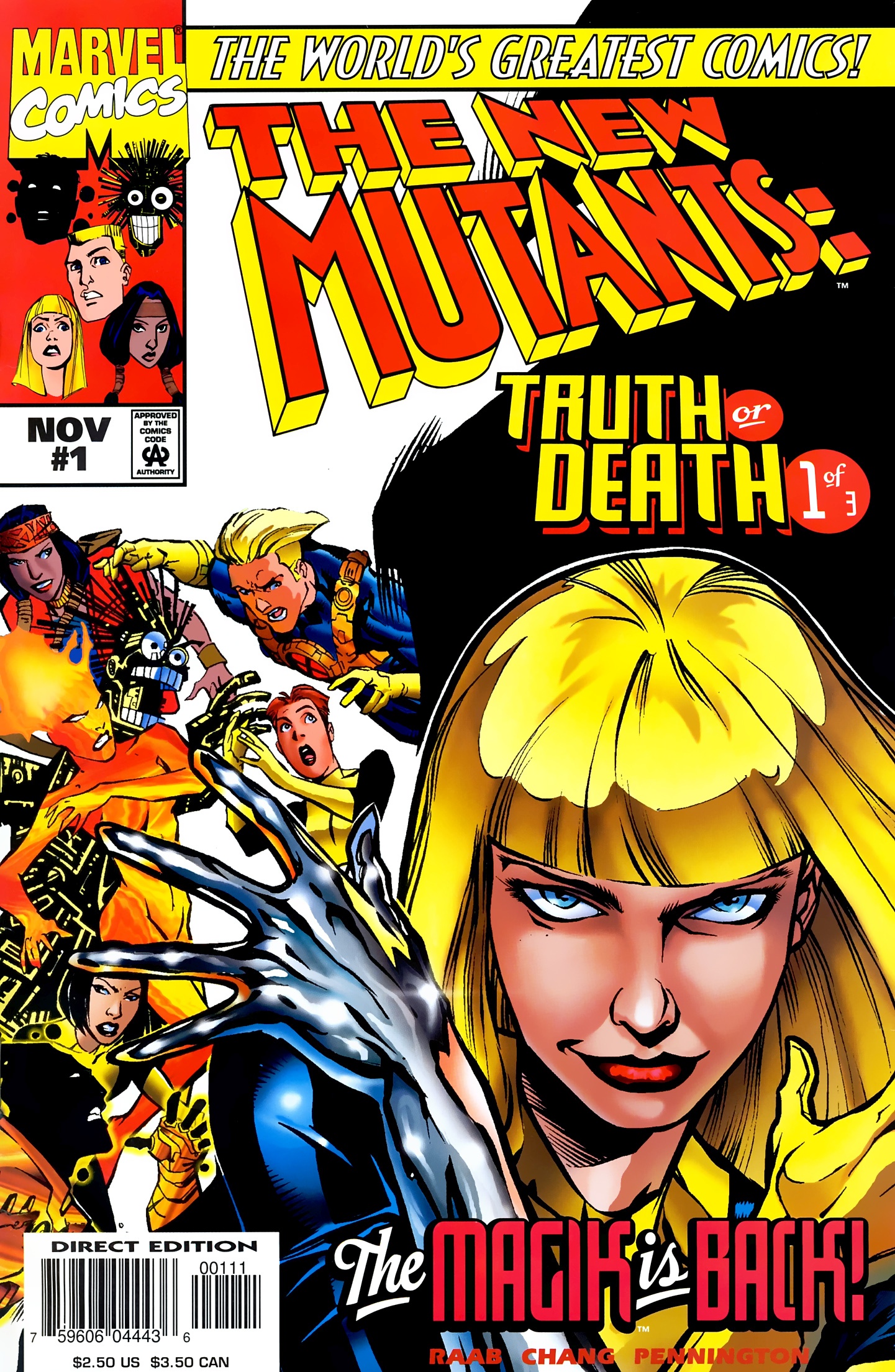 New Mutants: Truth or Death #1