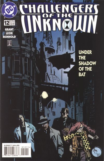 Challengers of the Unknown #12 cover