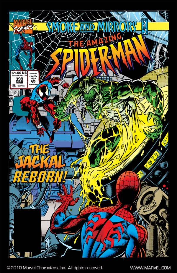 The Amazing Spider-Man #399 cover