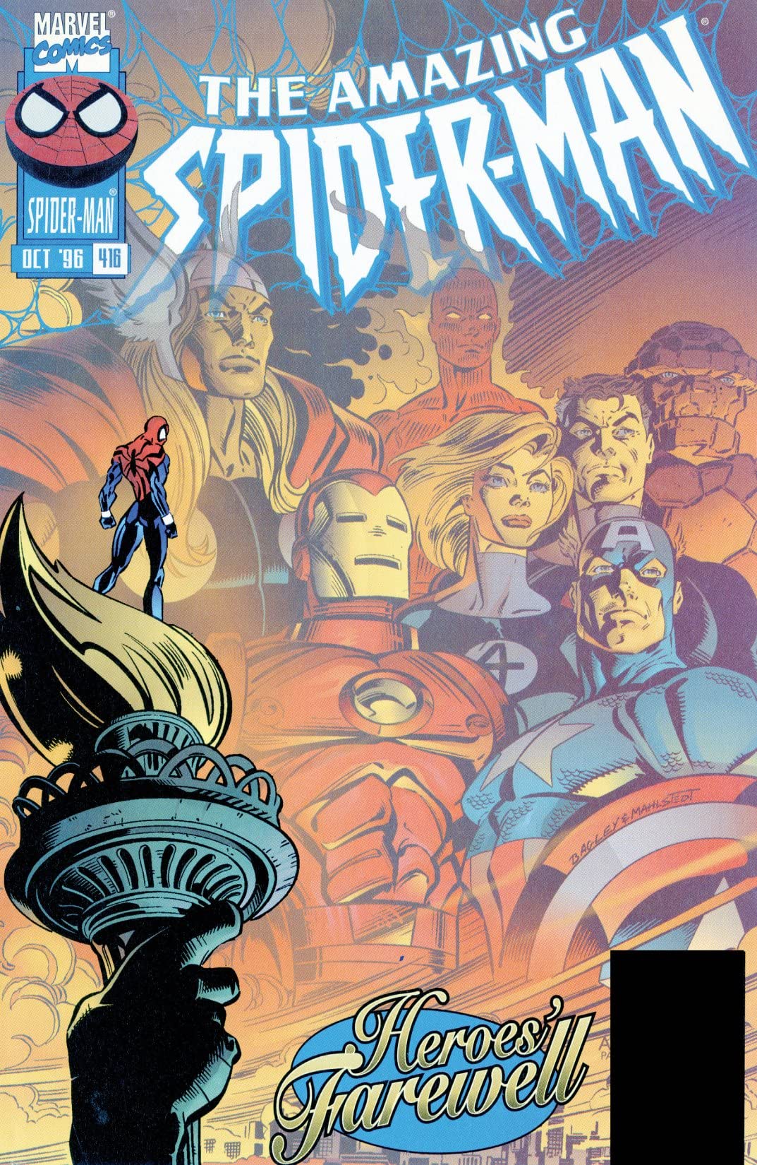 The Amazing Spider-Man #416 cover