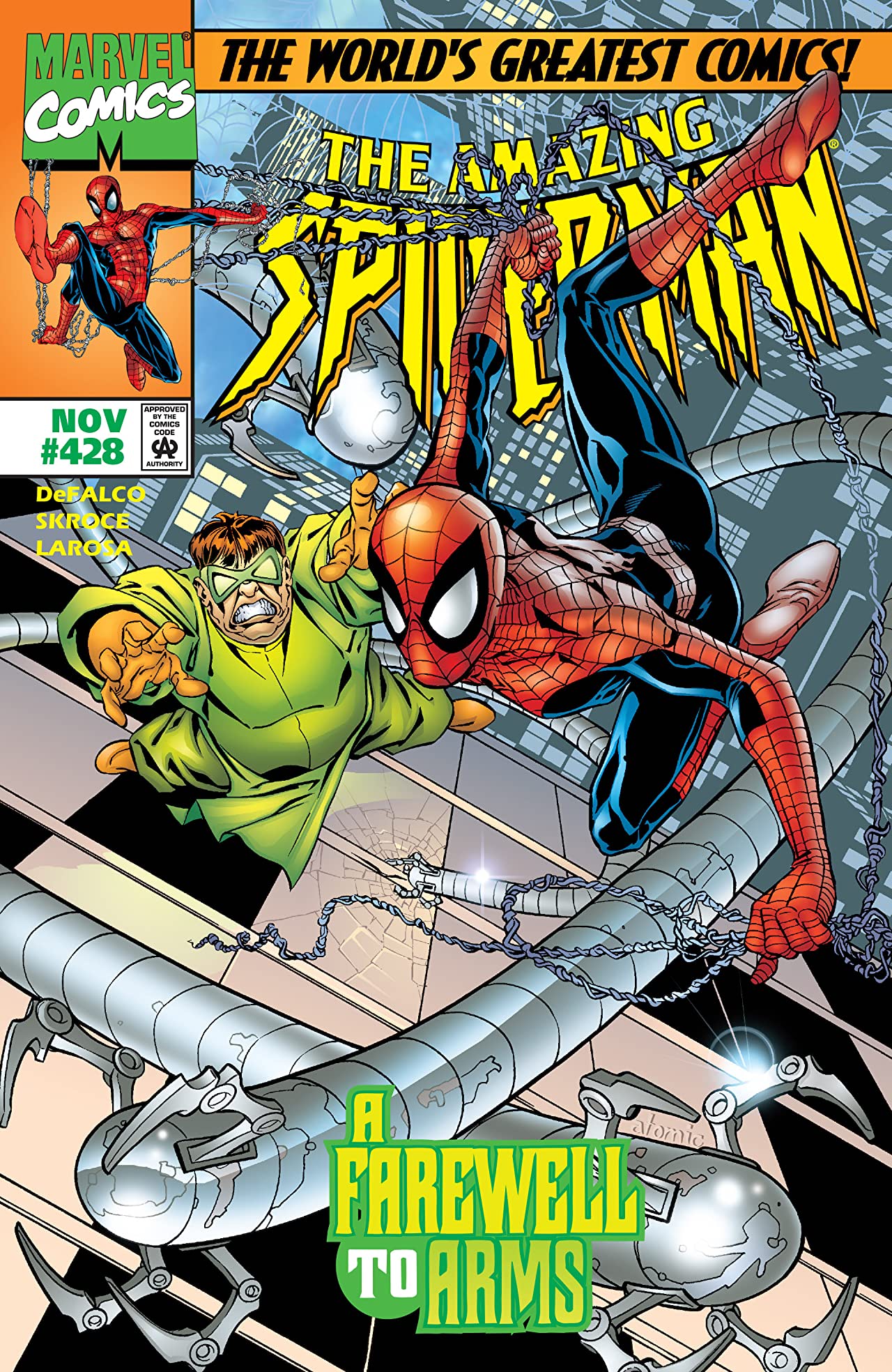 The Amazing Spider-Man #428 cover
