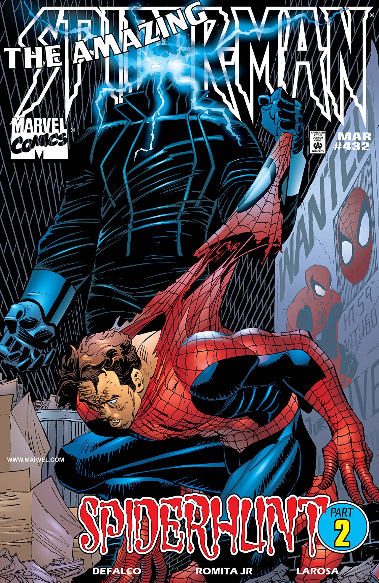 The Amazing Spider-Man #432 cover