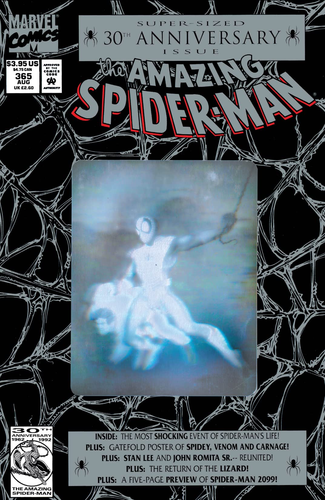 The Amazing Spider-Man #365 cover