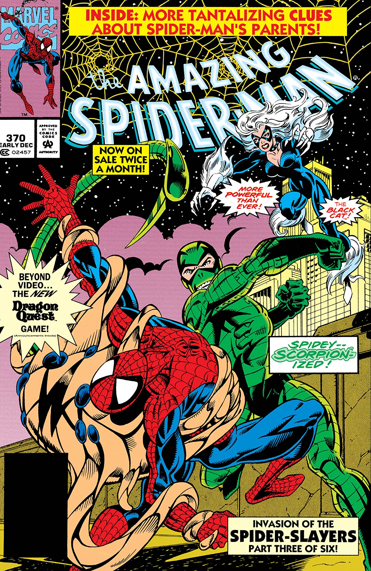 The Amazing Spider-Man #370 cover