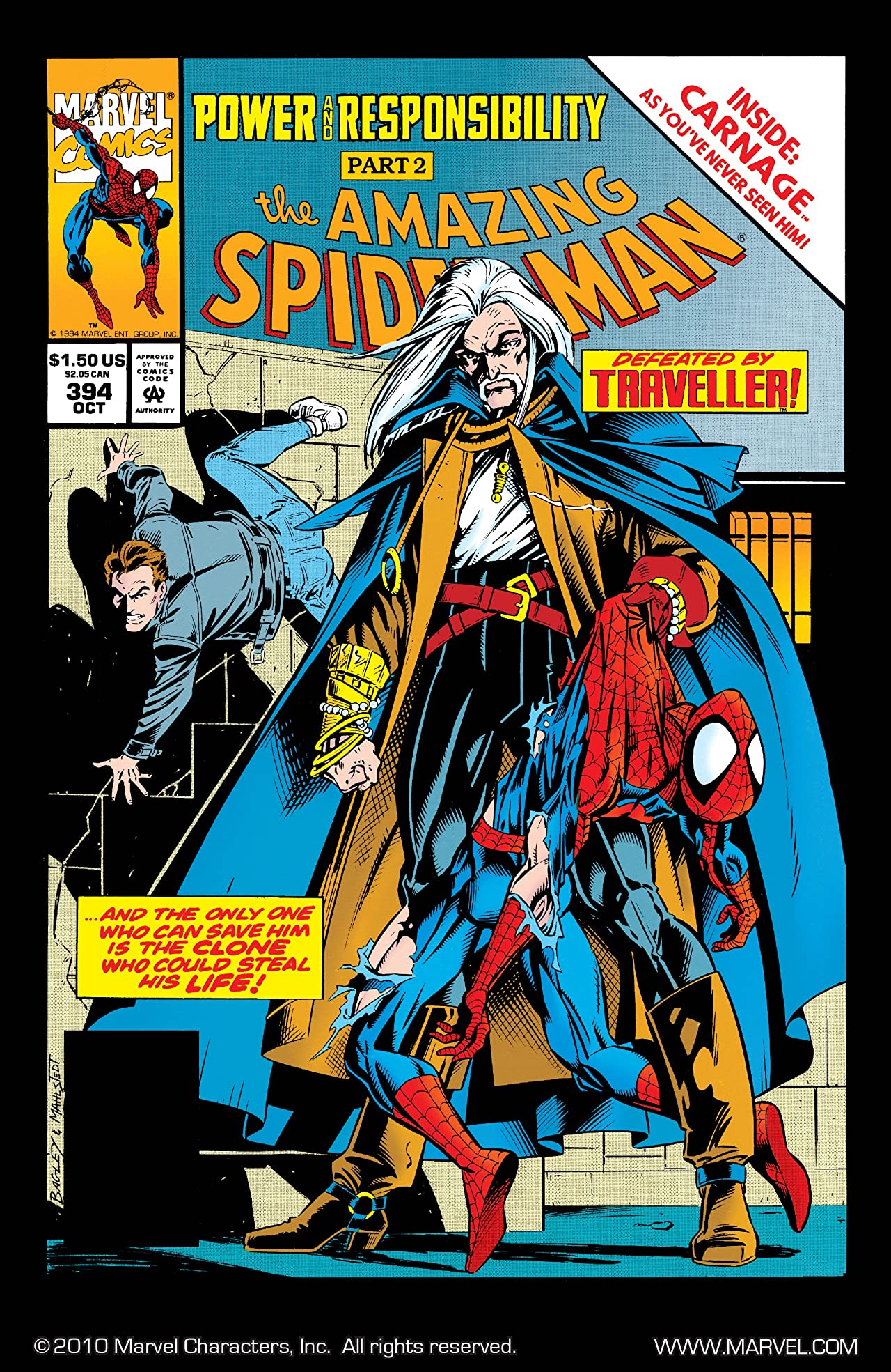 The Amazing Spider-Man #394 cover
