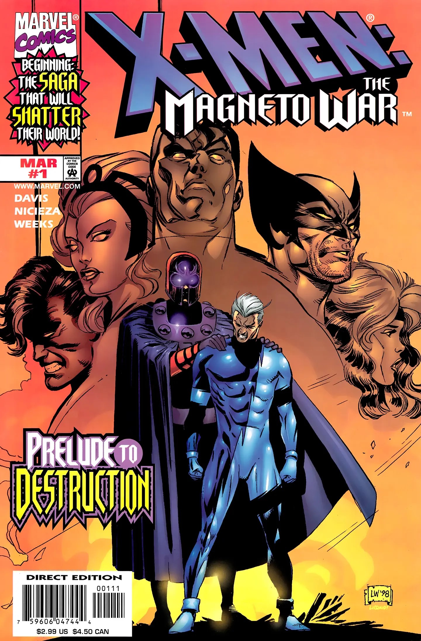 X-Men: Magneto War #1