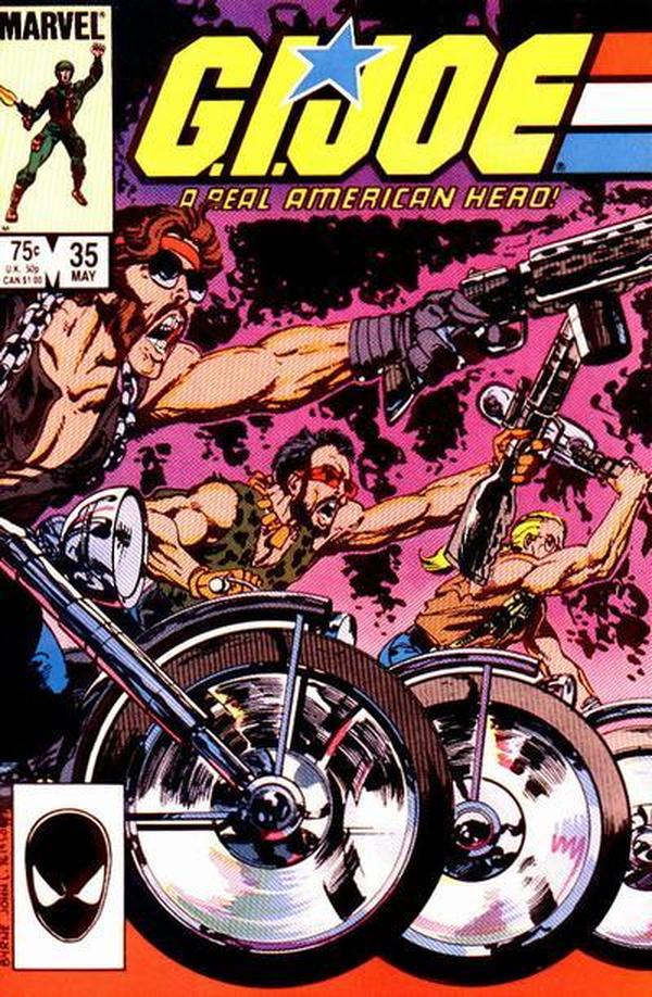 G.I. Joe, a Real American Hero #35 cover