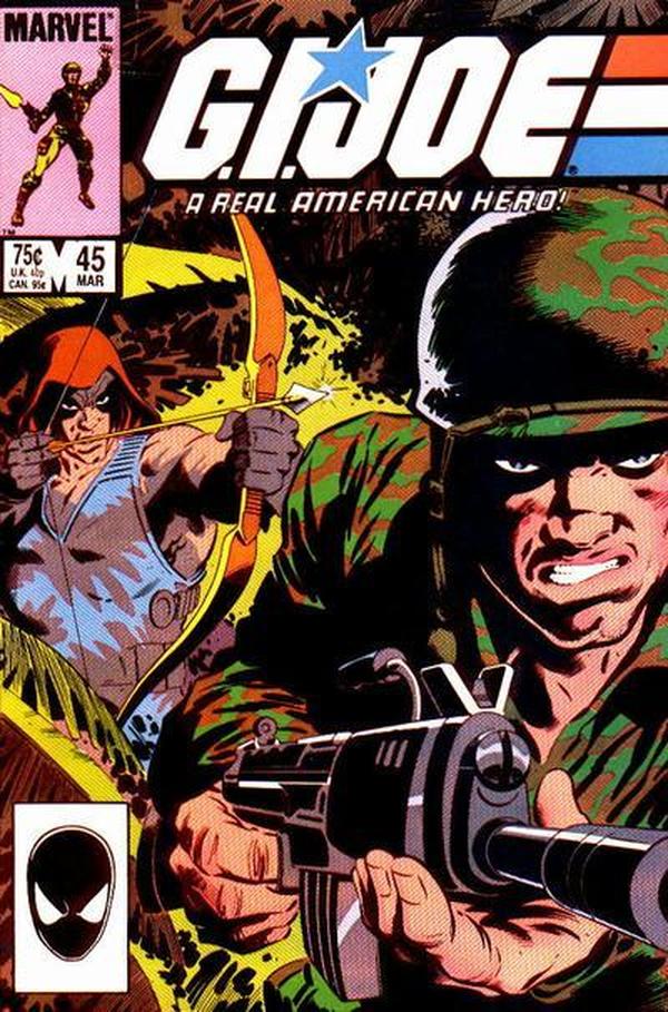 G.I. Joe, a Real American Hero #45 cover