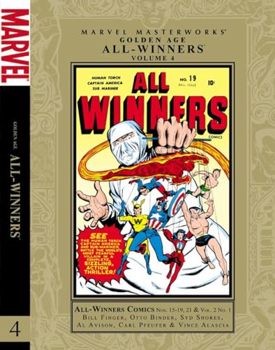Marvel Masterworks: Golden Age All-Winners Comics #4 cover