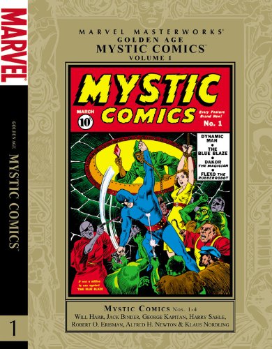 Marvel Masterworks: Golden Age Mystic Comics #1 cover