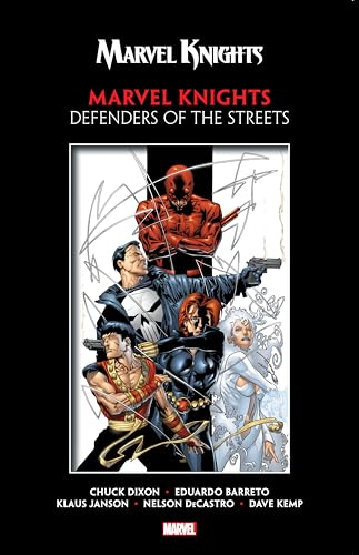 Marvel Knights by Dixon & Barreto: Defenders of the Streets #[nn] cover