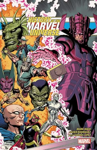 History of the Marvel Universe Treasury Edition #[nn] cover