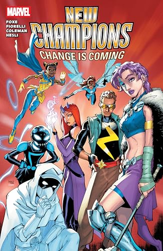New Champions: Change Is Coming #[nn] cover