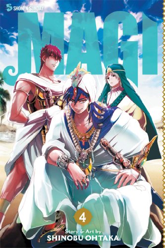 Magi: The Labyrinth of Magic #4 cover