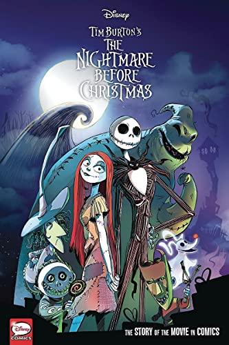 Disney Tim Burton's the Nightmare Before Christmas: The Story of the Movie in Comics
