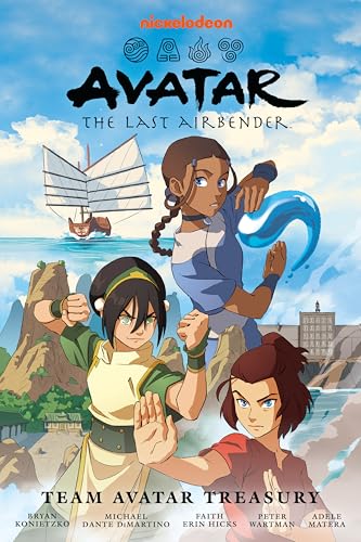 Nickelodeon Avatar: The Last Airbender - Team Avatar Treasury Omnibus #[nn] cover
