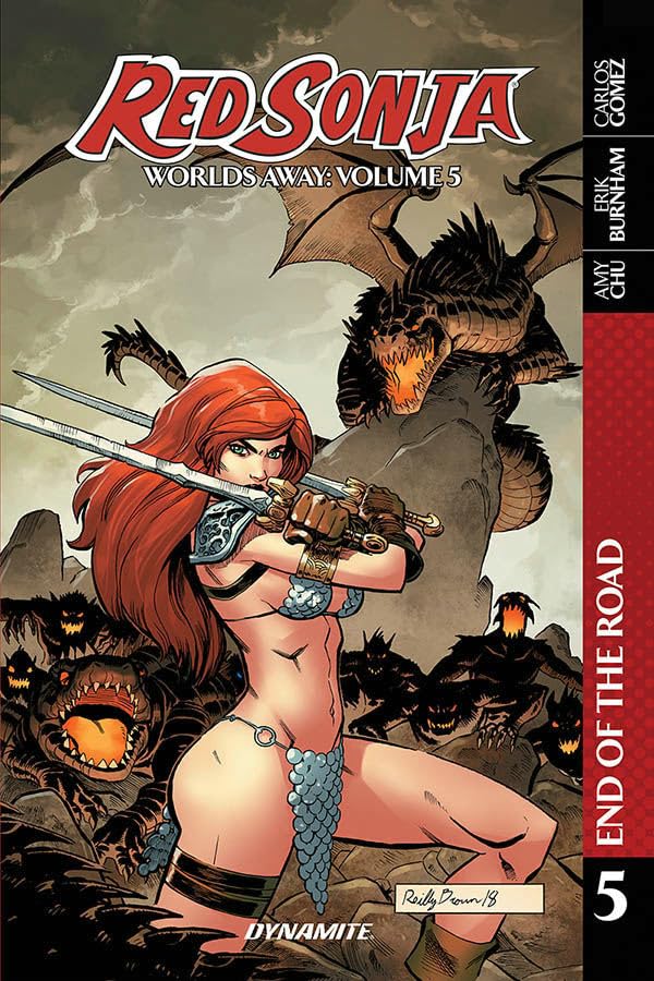 Red Sonja: Worlds Away #5 cover