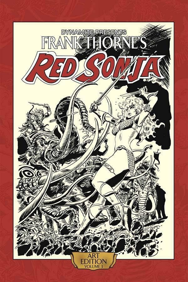 Frank Thorne's Red Sonja Art Edition #3 cover