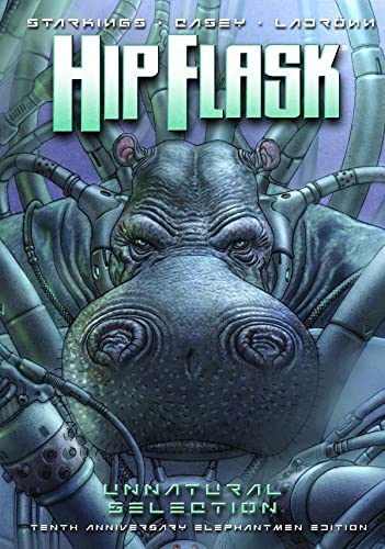 Hip Flask Unnatural Selection Tenth Anniversary Elephantmen Edition #[nn] cover