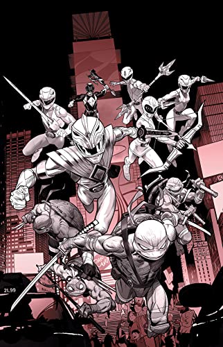 Power Rangers / Teenage Mutant Ninja Turtles: Black and White Edition
