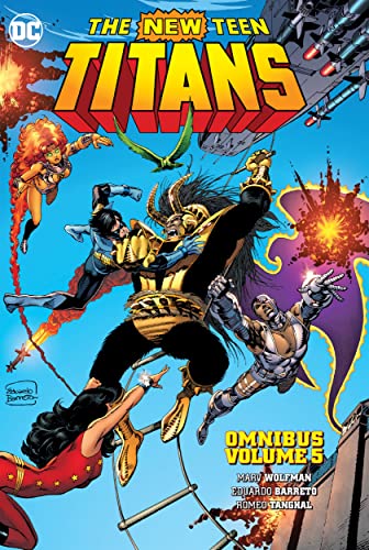 The New Teen Titans Omnibus #5 cover