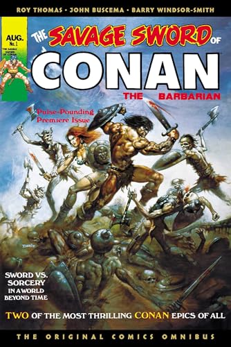 The Savage Sword of Conan: The Original Comics Omnibus #1 cover