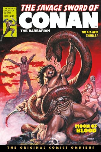 The Savage Sword of Conan: The Original Comics Omnibus #4 cover