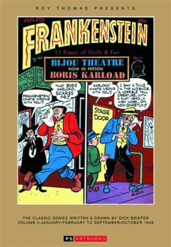 Roy Thomas Presents Frankenstein: The Classic Series Written and Drawn by Dick Briefer #5 cover
