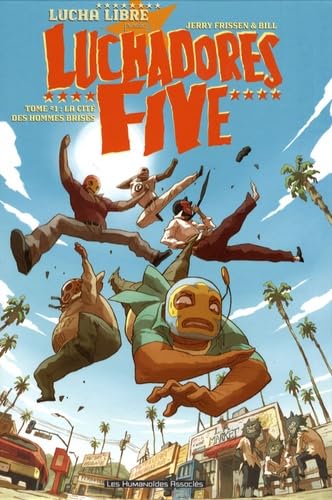 Luchadores Five #1 cover