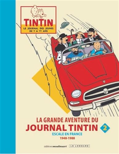 La Grande Aventure du Journal Tintin #2 cover