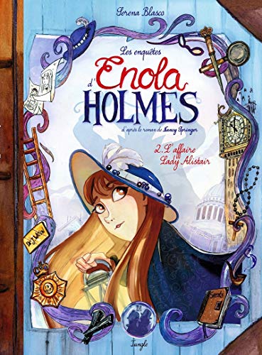 Les Enquêtes d'Enola Holmes #2 cover