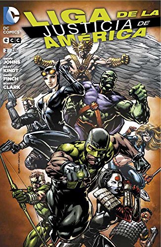 Liga de la Justicia de América #2 cover