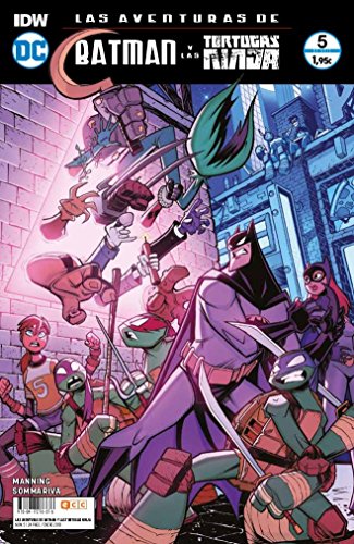 Las aventuras de Batman y las Tortugas Ninja #5 cover
