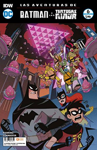 Las aventuras de Batman y las Tortugas Ninja #6 cover