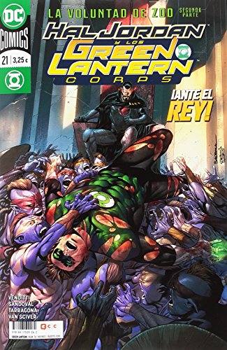 Hal Jordan y los Green Lantern Corps: Renacimiento #21 cover